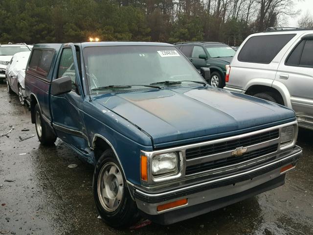 1GCCS14R4M0158305 - 1991 CHEVROLET S TRUCK S1 BLUE photo 1