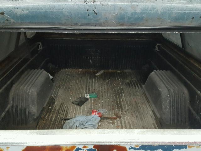 1GCCS14R4M0158305 - 1991 CHEVROLET S TRUCK S1 BLUE photo 6