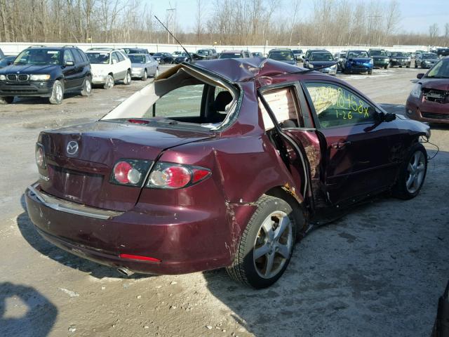 1YVHP80C885M07290 - 2008 MAZDA 6 I PURPLE photo 4