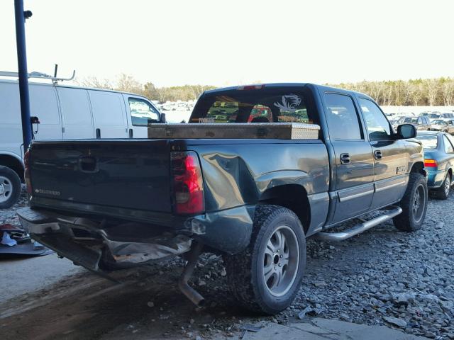 2GCEC13VX61294403 - 2006 CHEVROLET SILVERADO GREEN photo 4