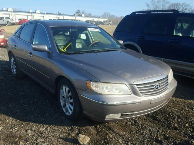 KMHFC46F27A241871 - 2007 HYUNDAI AZERA SE GRAY photo 1