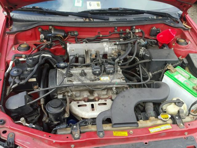 JT5FC52H8V0039357 - 1997 TOYOTA PASEO RED photo 7