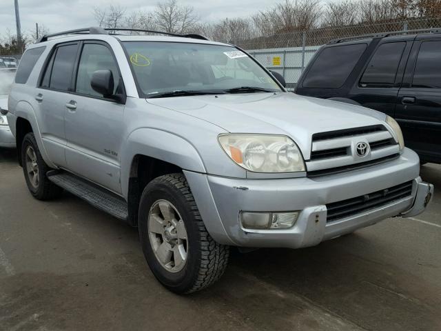 JTEBU14R540050017 - 2004 TOYOTA 4RUNNER SR SILVER photo 1