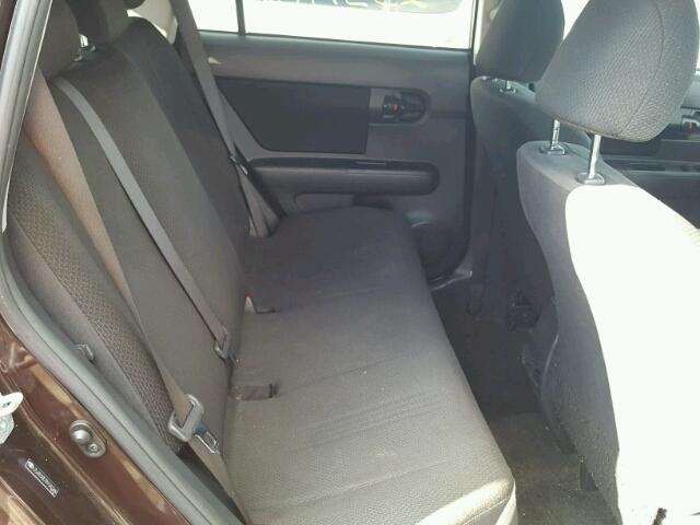 JTLKE50E781042260 - 2008 TOYOTA SCION XB 栗色 照片 6
