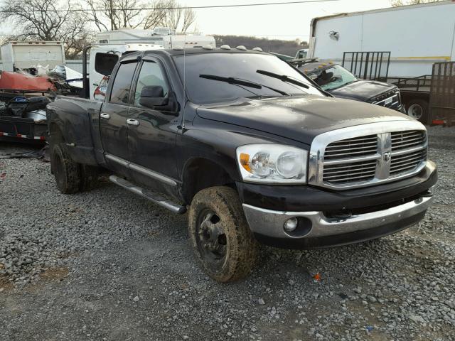 3D7MX48A18G161018 - 2008 DODGE RAM 3500 S BLACK photo 1