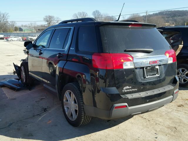 2GKALSEK0C6289396 - 2012 GMC TERRAIN SL BLACK photo 3