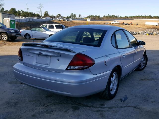 1FAFP53U27A155595 - 2007 FORD TAURUS SE SILVER photo 4