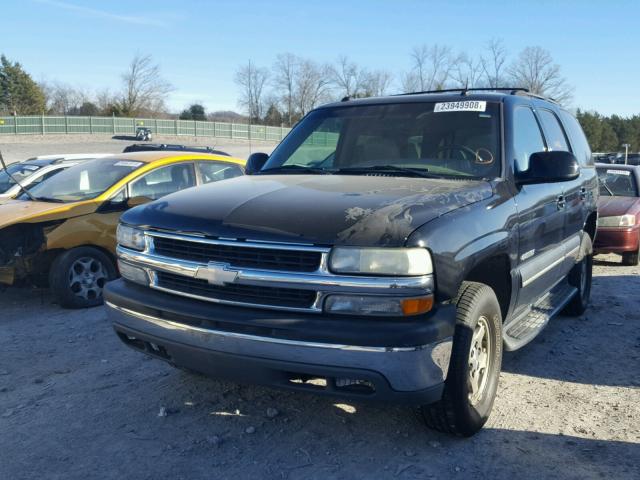 1GNEC13ZX3J283638 - 2003 CHEVROLET TAHOE C150 BLACK photo 2