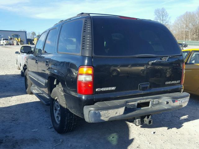 1GNEC13ZX3J283638 - 2003 CHEVROLET TAHOE C150 BLACK photo 3