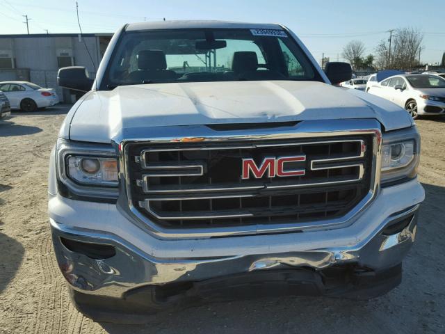 1GTN1LEC9GZ900229 - 2016 GMC SIERRA C15 WHITE photo 9