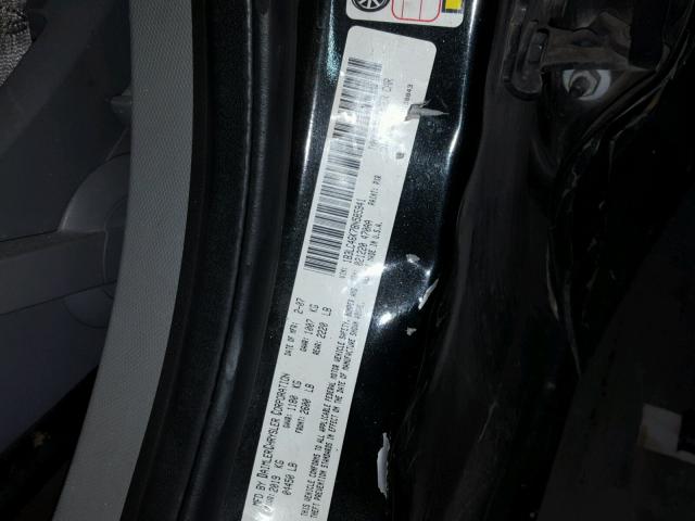 1B3LC46K78N585941 - 2008 DODGE AVENGER SE BLACK photo 10