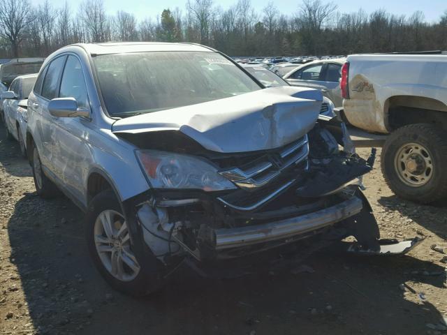 5J6RE3H76AL014376 - 2010 HONDA CR-V EXL SILVER photo 1