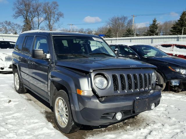 1J4NF1GB1BD275352 - 2011 JEEP PATRIOT SP GRAY photo 1