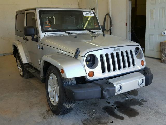 1J4AA5D19AL228493 - 2010 JEEP WRANGLER S SILVER photo 1