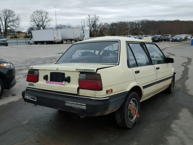 JT2AE83E3G3276962 - 1986 TOYOTA COROLLA LE WHITE photo 4