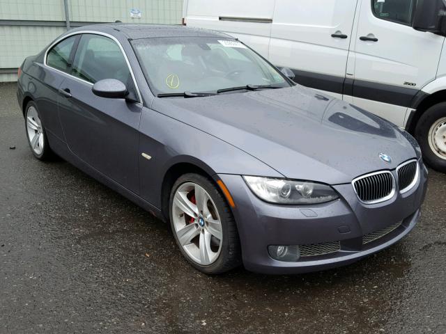 WBAWC73568E065383 - 2008 BMW 335 XI GRAY photo 1