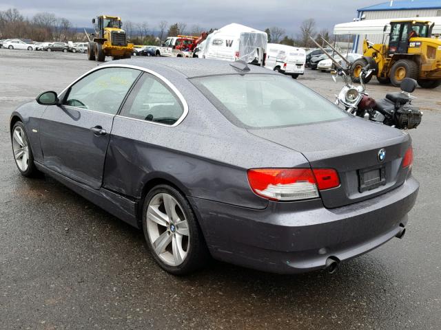 WBAWC73568E065383 - 2008 BMW 335 XI GRAY photo 3
