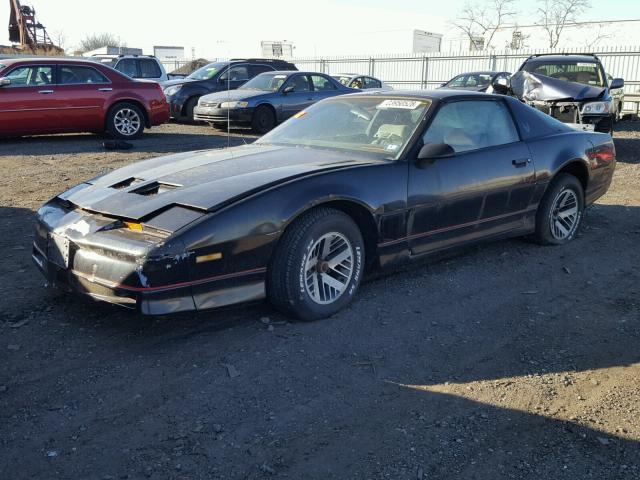 1G2FW87H6GN249732 - 1986 PONTIAC FIREBIRD T BLACK photo 2