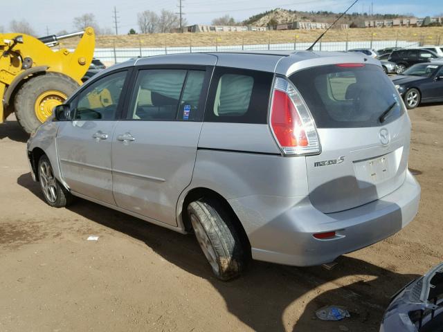 JM1CR29L590331522 - 2009 MAZDA 5 SILVER photo 3