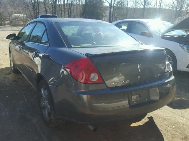 1G2ZH578264209982 - 2006 PONTIAC G6 GT GRAY photo 3