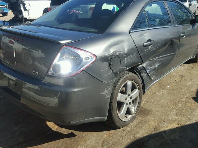 1G2ZH578264209982 - 2006 PONTIAC G6 GT GRAY photo 9