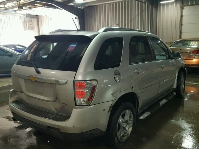 2CNDL83F186308610 - 2008 CHEVROLET EQUINOX LT SILVER photo 4