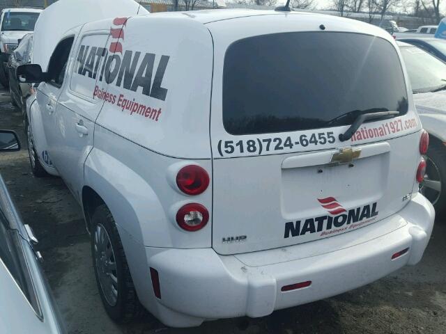 3GNCA13D48S701957 - 2008 CHEVROLET HHR LS WHITE photo 3