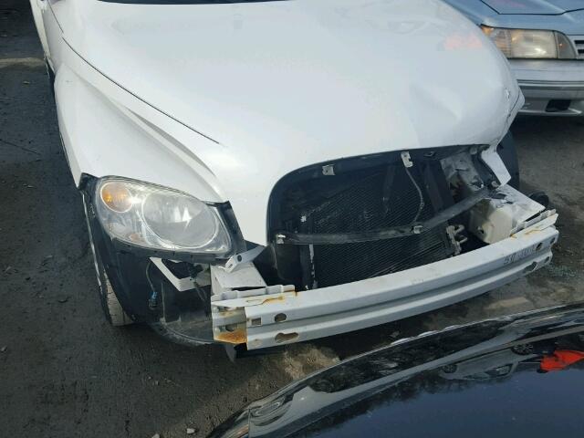 3GNCA13D48S701957 - 2008 CHEVROLET HHR LS WHITE photo 9