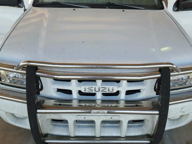 4S2CK58W514310463 - 2001 ISUZU RODEO S WHITE photo 7