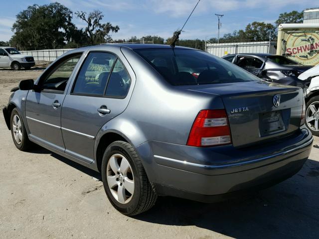 3VWSK69M85M034491 - 2005 VOLKSWAGEN JETTA GLS GRAY photo 3