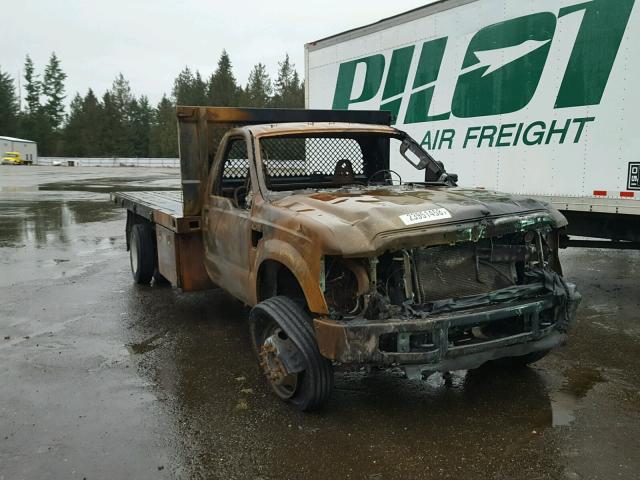 1FDXF46Y38EE42878 - 2008 FORD F450 SUPER WHITE photo 1