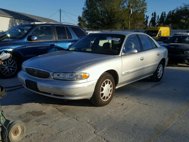 2G4WS52JX21206310 - 2002 BUICK CENTURY CU SILVER photo 2