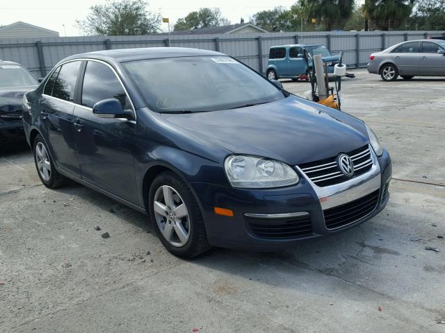 3VWRM71K68M178392 - 2008 VOLKSWAGEN JETTA SE BLUE photo 1