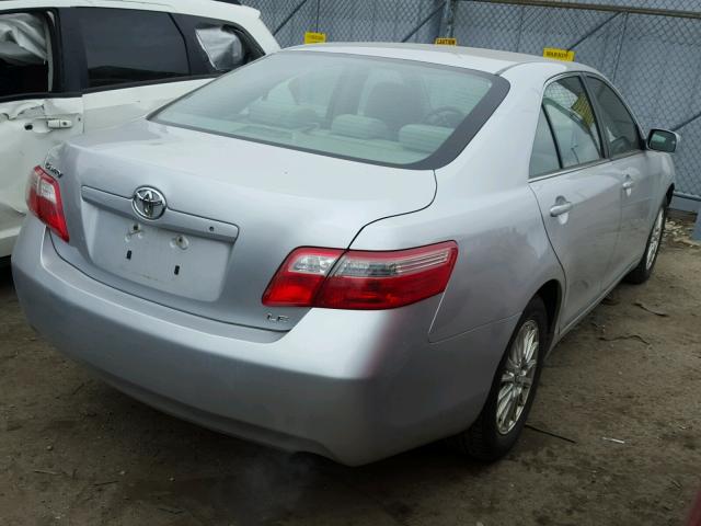 4T4BE46K47R001568 - 2007 TOYOTA CAMRY NEW SILVER photo 4