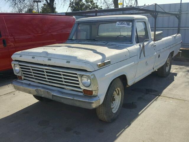 F25HKE27019 - 1969 FORD F-150 WHITE photo 2