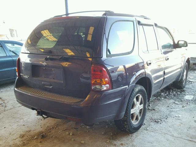 1GHDT13S342298155 - 2004 OLDSMOBILE BRAVADA PURPLE photo 4