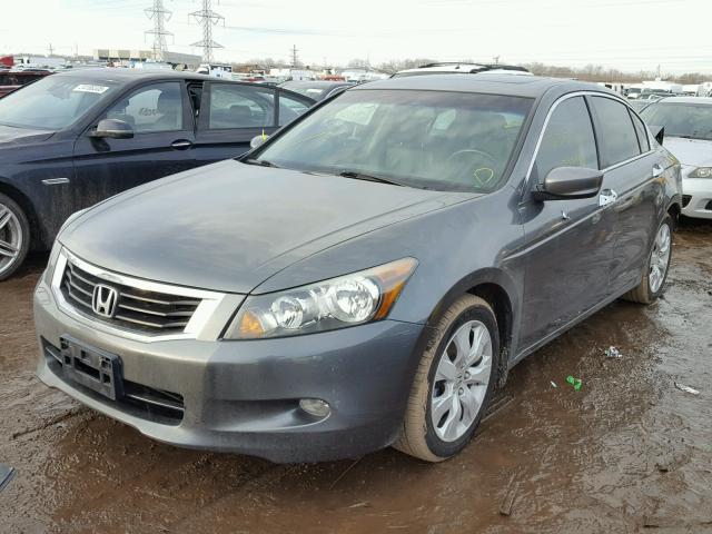 1HGCP368X9A039372 - 2009 HONDA ACCORD EXL GRAY photo 2