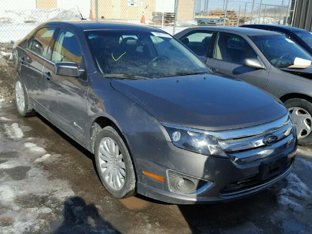 3FADP0L35AR289080 - 2010 FORD FUSION HYB GRAY photo 1