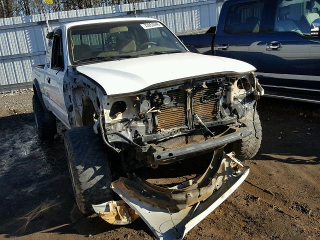 5TEWM72N64Z316332 - 2004 TOYOTA TACOMA XTR WHITE photo 1