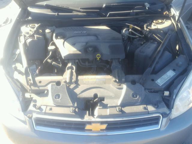 2G1WU581769240694 - 2006 CHEVROLET IMPALA LTZ GRAY photo 7