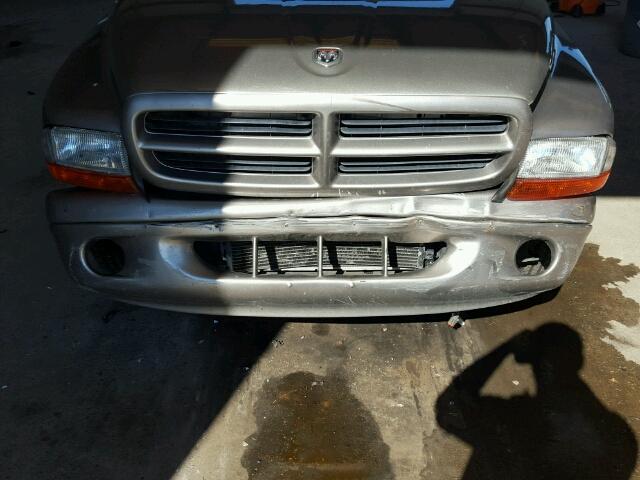 1B4HR28Y0YF305972 - 2000 DODGE DURANGO SILVER photo 10