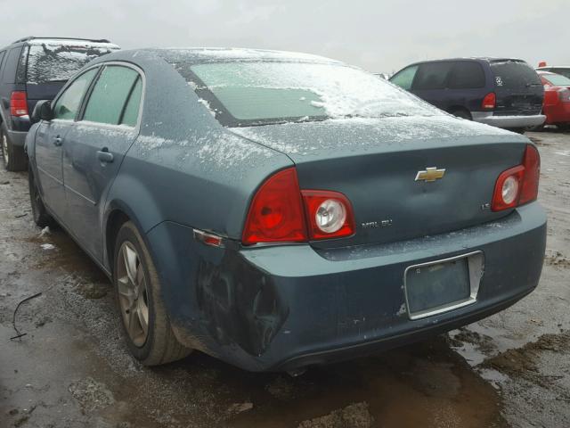 1G1ZG57B594118647 - 2009 CHEVROLET MALIBU LS ლურჯი ფოტო 3