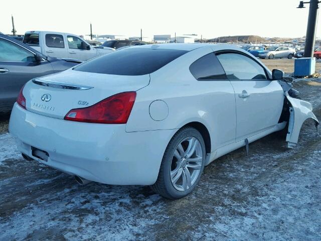 JN1CV6EL1AM150152 - 2010 INFINITI G37 WHITE photo 4