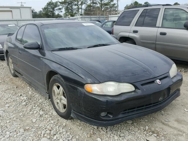 2G1WX15K419205178 - 2001 CHEVROLET MONTE CARL BLACK photo 1