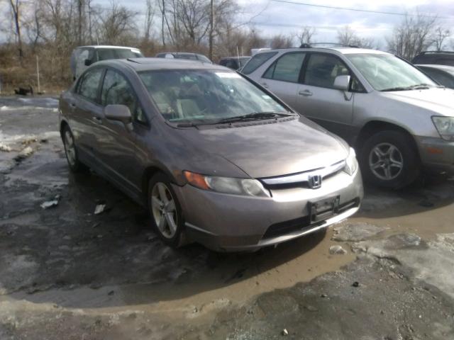 1HGFA16837L083024 - 2007 HONDA CIVIC EX GRAY photo 1