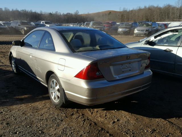 1HGEM22923L066149 - 2003 HONDA CIVIC EX ოქროსფერი ფოტო 3
