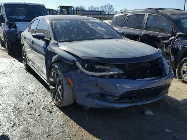 1C3CCCBB6FN573280 - 2015 CHRYSLER 200 S GRAY photo 1