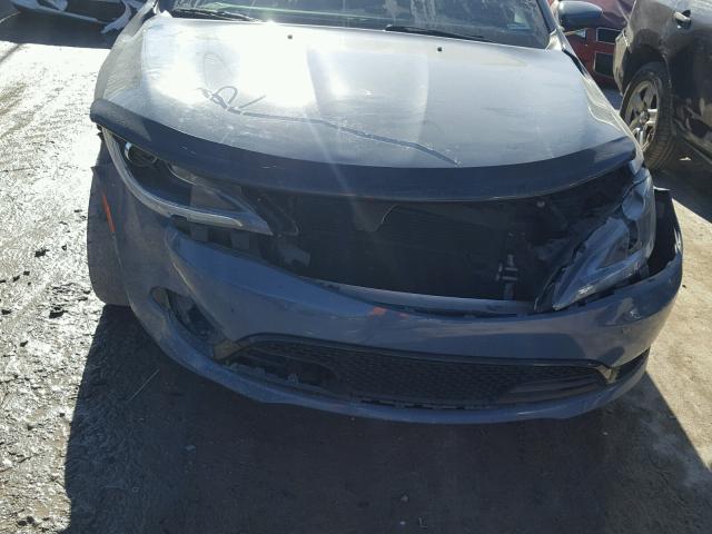 1C3CCCBB6FN573280 - 2015 CHRYSLER 200 S GRAY photo 7