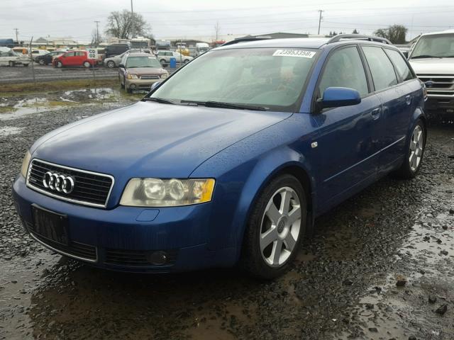 WAUVC68E34A280350 - 2004 AUDI A4 1.8T AV BLUE photo 2