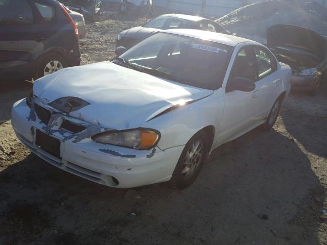 1G2NE52F14M578665 - 2004 PONTIAC GRAND AM S WHITE photo 2